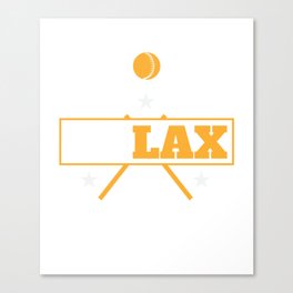 Relax Bro sport, game, player Lacrosse Canvas Print
