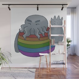 Jolly Pride Squid Friend Wall Mural