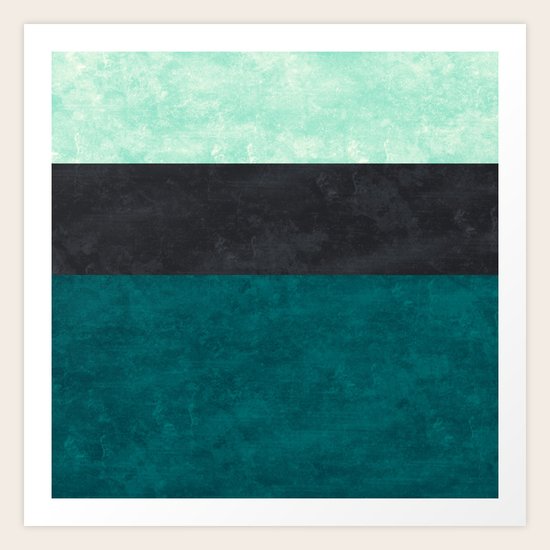 Colorblock 1 Art Print