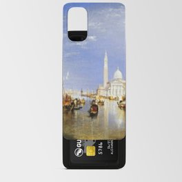 Joseph Mallord William Turner Venice - The Dogana and San Giorgio Maggiore Android Card Case