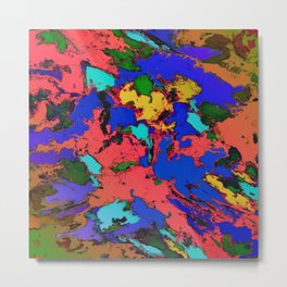 Lantern Metal Print | Contemporaryimages, Expressionism, Modernart, Texturalforms, Intense, Manyshapes, Manyelements, Brightcolours, Moving, Organiclandscape 