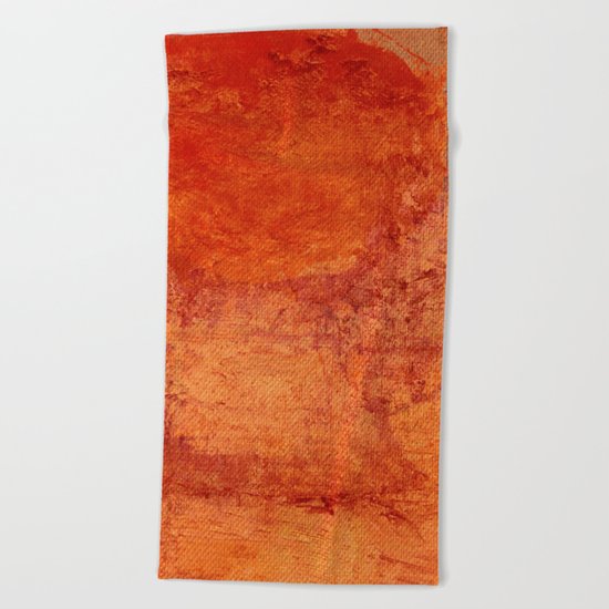 Sotto un Sole Intenso Beach Towel