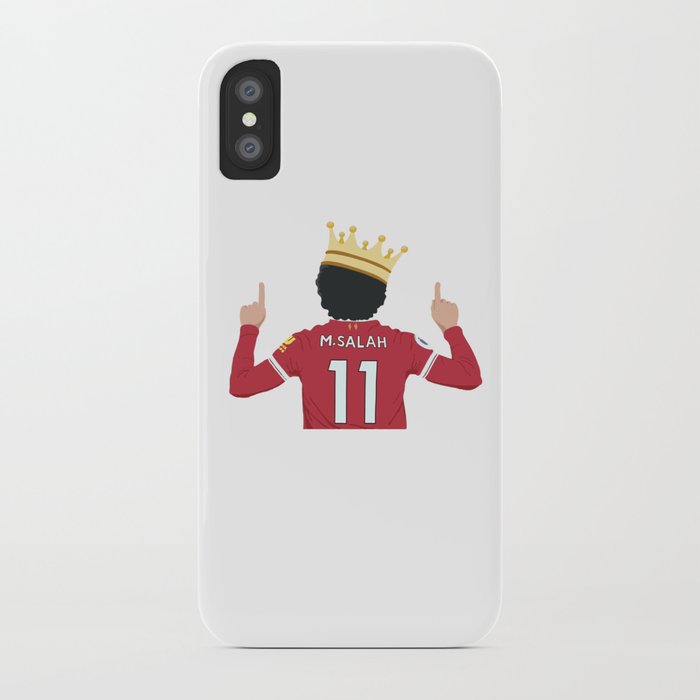 Mo Salah Egyptian King Liverpool iPhone Case by ...