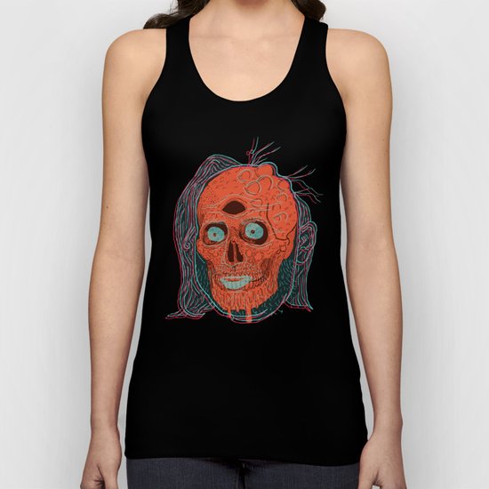 Anatomy of a Beetleman Unisex Tank Top