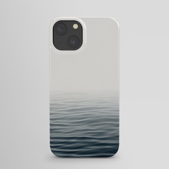 Misty Sea I - Abstract Waterscape iPhone Case