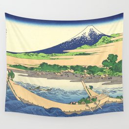 Katsushika Hokusai Tago Bay Wall Tapestry