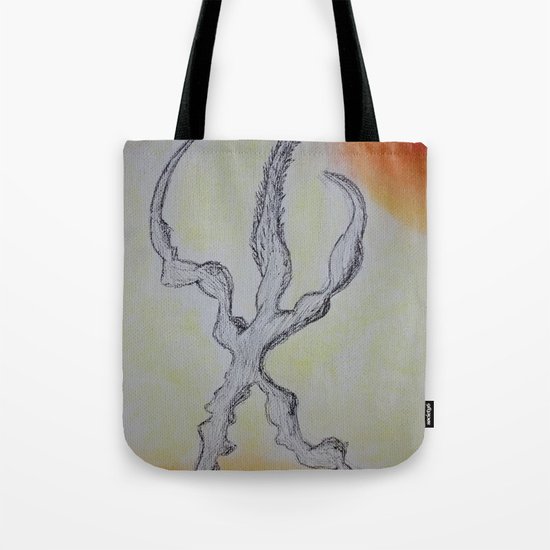 Cactus Run-Away Plant Tote Bag