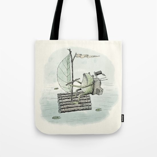 'Raft' (Colour) Tote Bag