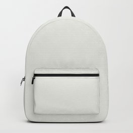 Minimalistic Cream White Backpack