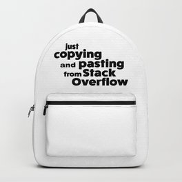 Stack Overflow Backpack