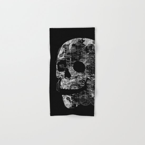 Skull Wanderlust Hand & Bath Towel