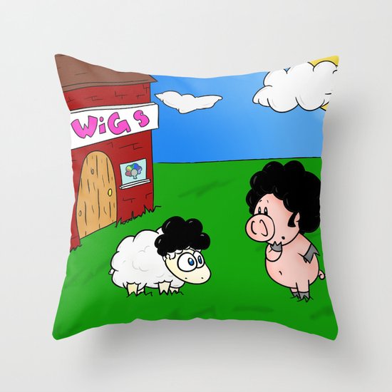 Impostor! Throw Pillow
