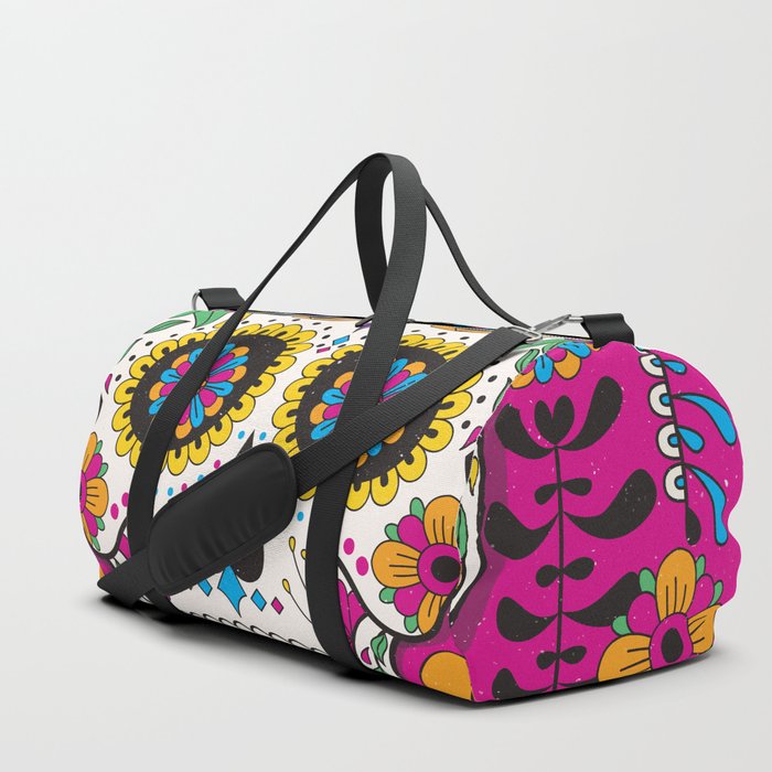 skull duffle bag