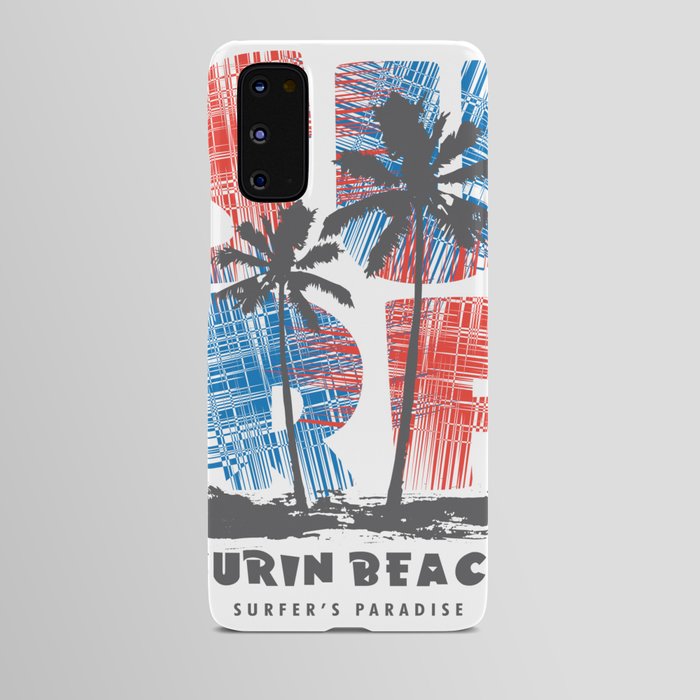 Surin Beach surf paradise Android Case