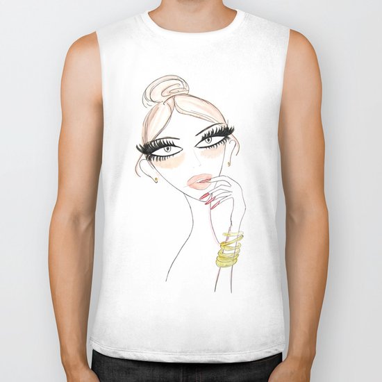 Thinking Babe Biker Tank