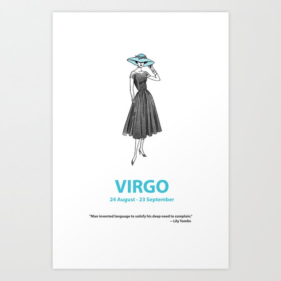 Virgo Art Print