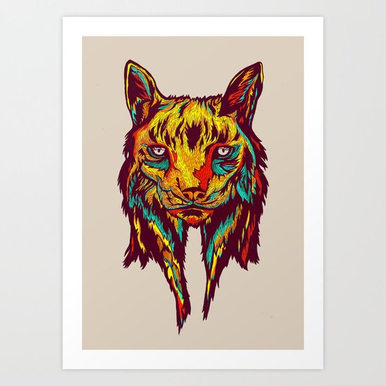 BE RARE* - Iberic Lince Art Print