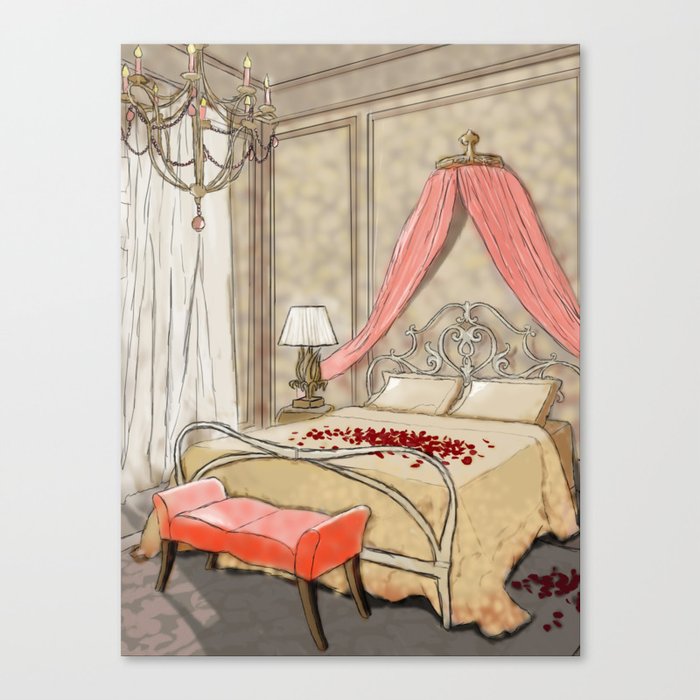 Romantic Room Canvas Print