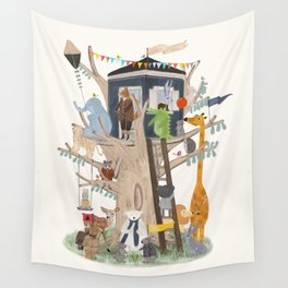 little playhouse Wall Tapestry