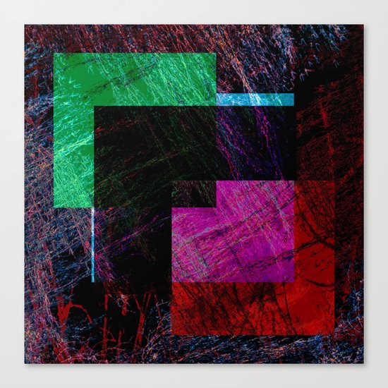 geometric abstract design # ### ## Canvas Print