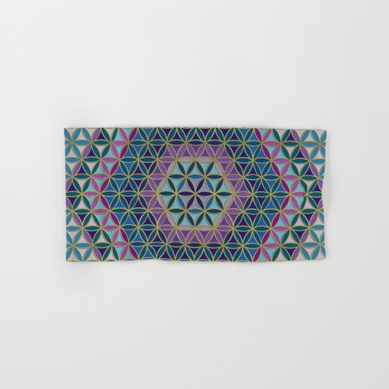 Flower of Life variation #3 Hand & Bath Towel