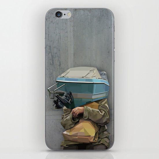 excuse me iPhone Skin