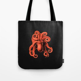 MY RED OCTOPUS Tote Bag