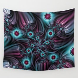 Fractal Into The Depth Wall Tapestry