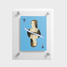 Anne Boleyn card  Floating Acrylic Print