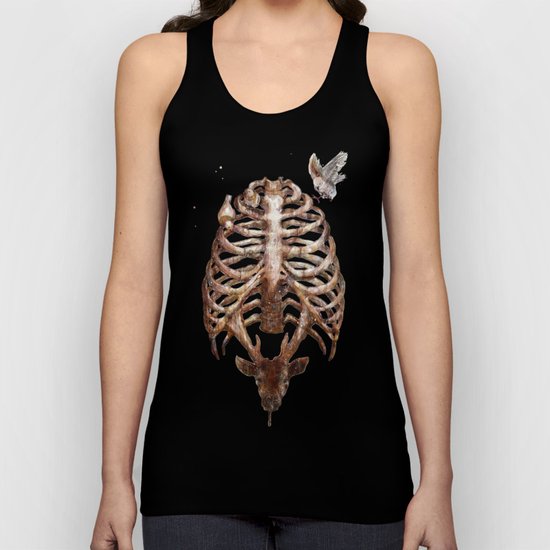Deer & Ribcage Unisex Tank Top