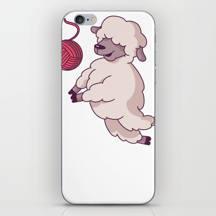 funny Volleyball Sheep iPhone Skin