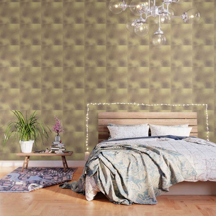 Simply Metallic In Antique Gold Wallpaper By Followmeinstead