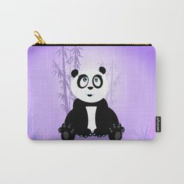 Panda Girl - Purple Carry-All Pouch