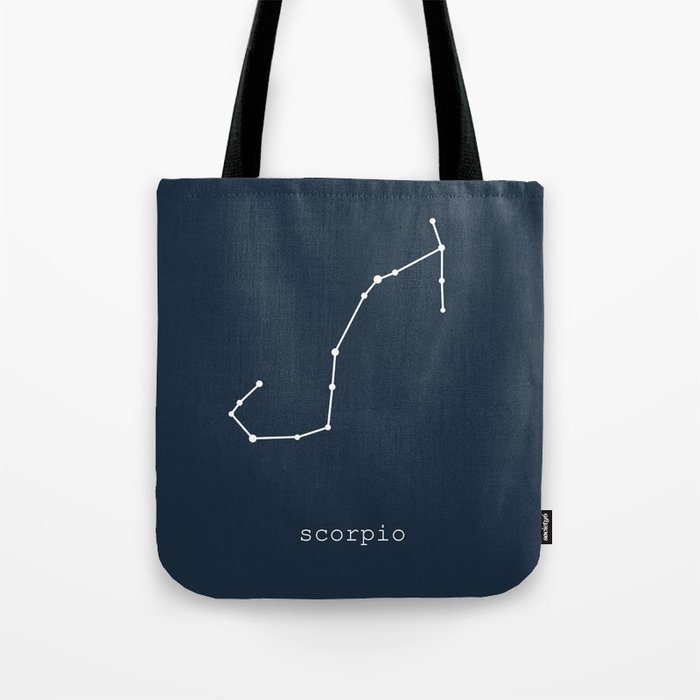 scorpio blue Tote Bag