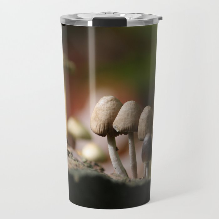Mushrooms in the Forest Travel Mug