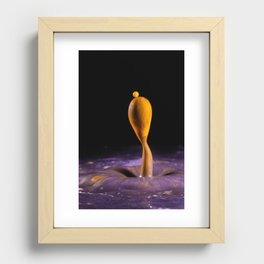 The Moment of Contact 1 Recessed Framed Print