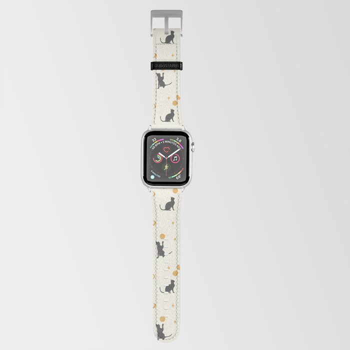 Cat and Moon 1 Apple Watch Band