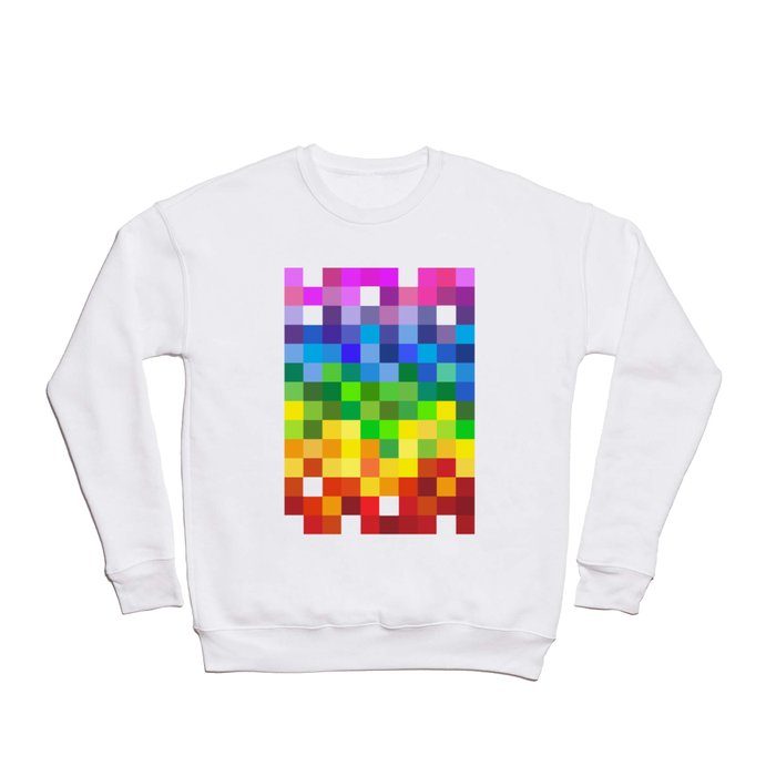 Color Grid Crewneck Sweatshirt
