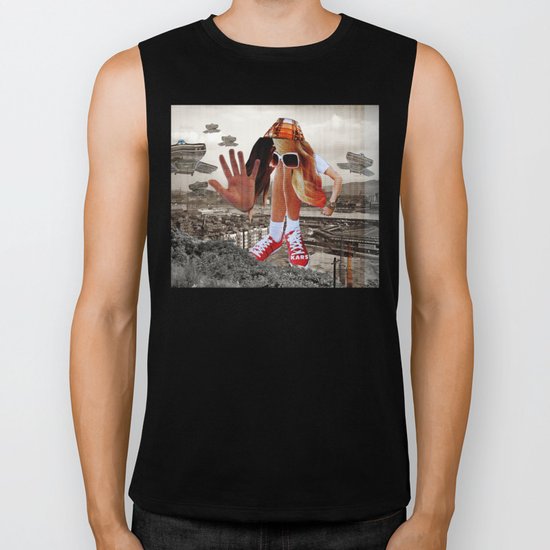Say hello...! Biker Tank