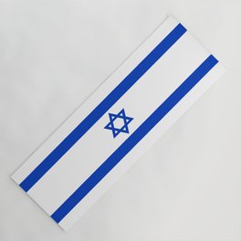 Israeli Flag of Israel Yoga Mat