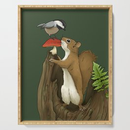 Forest friends Serving Tray