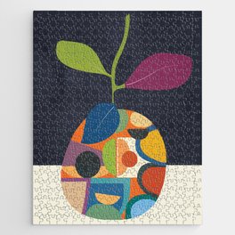 Abstract fruit shapes 01 Jigsaw Puzzle
