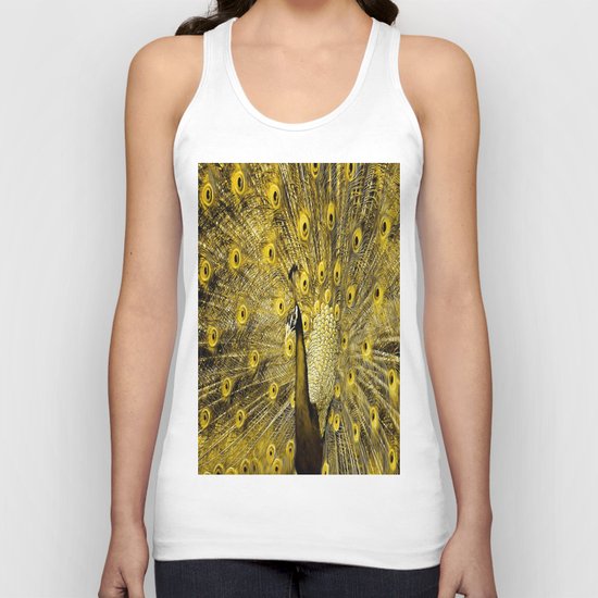 yellow art Unisex Tank Top