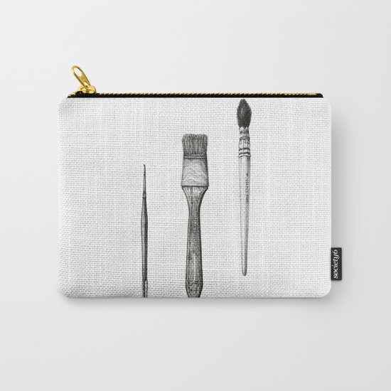 Retired Watercolor Brushes Carry-All Pouch