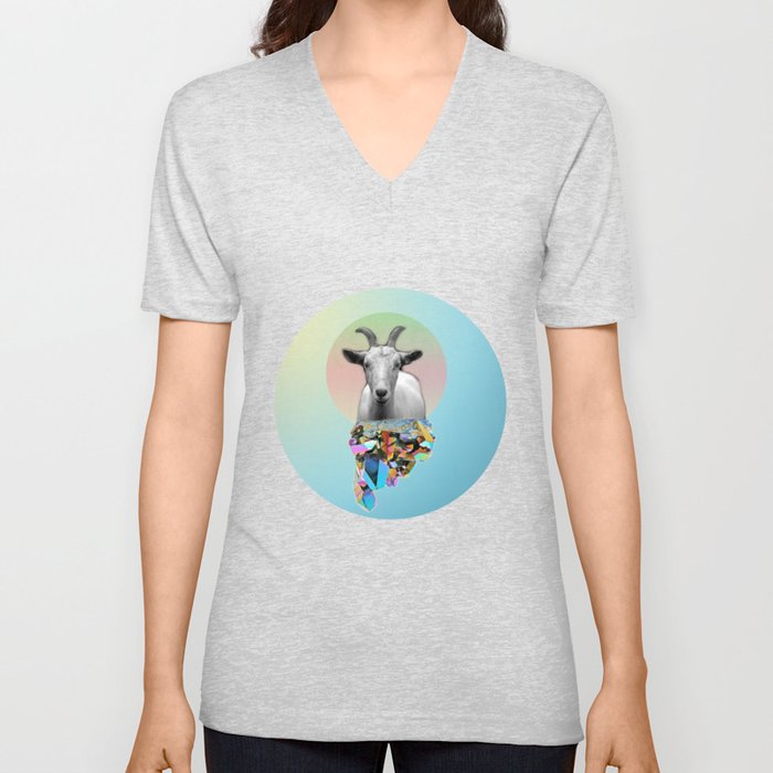 Titanium Goat V Neck T Shirt