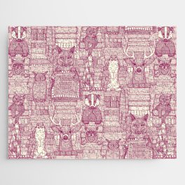 books and blankies cherry pearl Jigsaw Puzzle