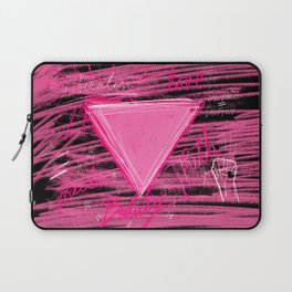 Pink Triangle Laptop Sleeve