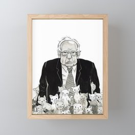 Bernie and More Kittens Framed Mini Art Print