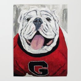 UGA Bulldog Poster