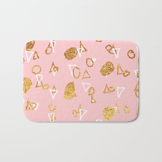 Push Yourself And Dont Settle Bath Mat